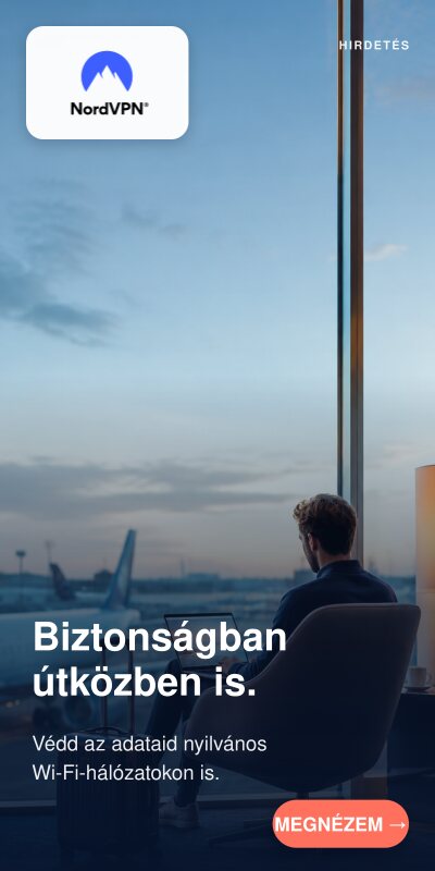 NordVPN ajánlat repülőtéri internetezéshez
