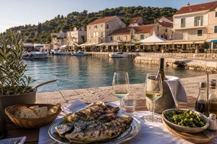 Boli éttermek, ahol a Brač ízei igazán életre kelnek